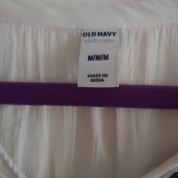 Embroidered peasant tank - Picture 3 of 5